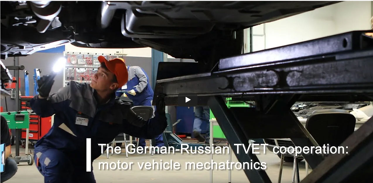 The German-Russian TVET cooperation: motor vehicle mechatronics